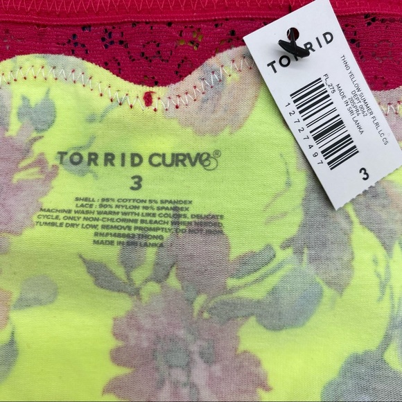 Torrid Women’s Plus Size Thong Panties Set of 2, Size 2X or Size 3X - Picture 4 of 9